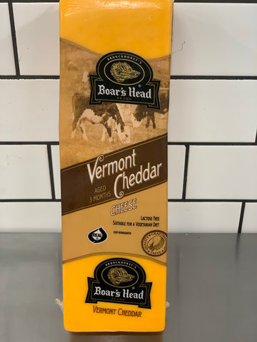 Yellow Vermont Cheddar